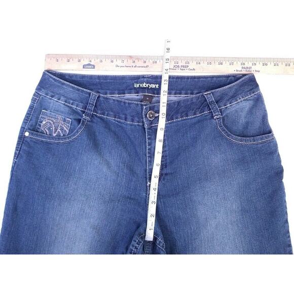 Lane Bryant Jeans Size 20 with Embellished Back Pockets - Picture 10 of 11